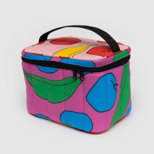 Puffy Lunch Bag Apples & Banana Mix