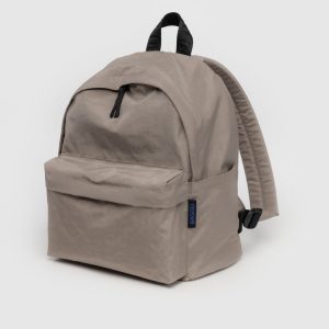 Medium Nylon Backpack Dove