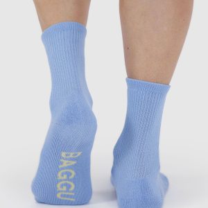 Ribbed Sock French Blue