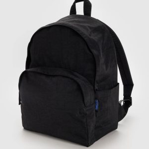 Large Nylon Backpack Black
